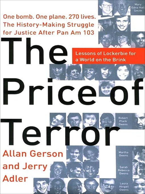 Title details for The Price of Terror by Allan Gerson - Available